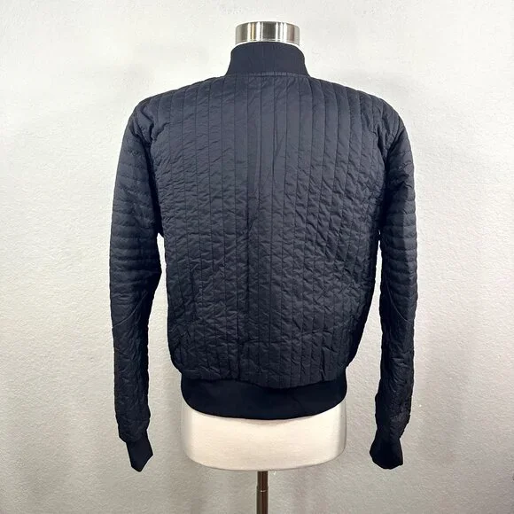 Lululemon Non-Stop Cotton Reversible Bomber Jacket in Black - Picture 3 of 16